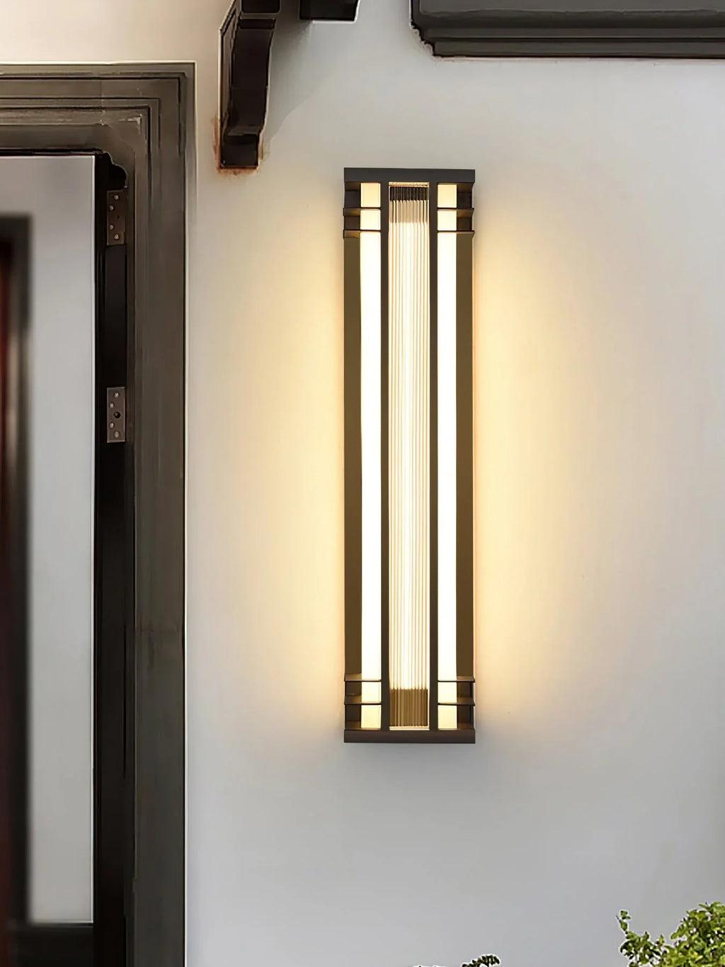 Double Axis Long Outdoor Wall Lamp