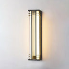 Double Axis Long Outdoor Wall Lamp