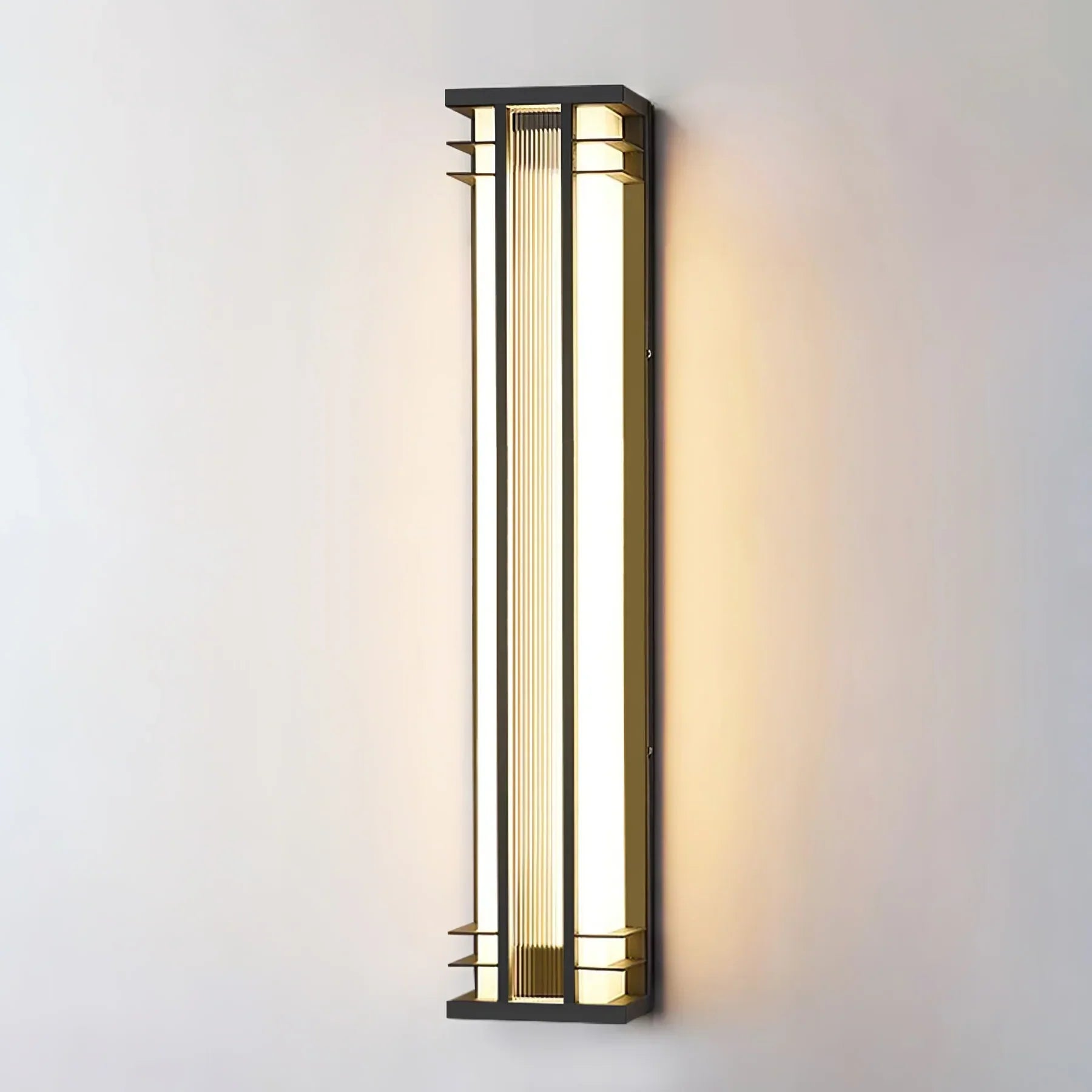 Double Axis Long Outdoor Wall Lamp