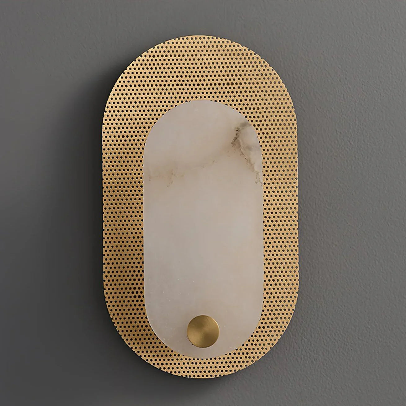 Modern Harlan Alabaster Wall Light