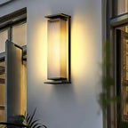 Rectangular Box Acrylic Outdoor Wall Lamp