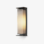 Rectangular Box Acrylic Outdoor Wall Lamp