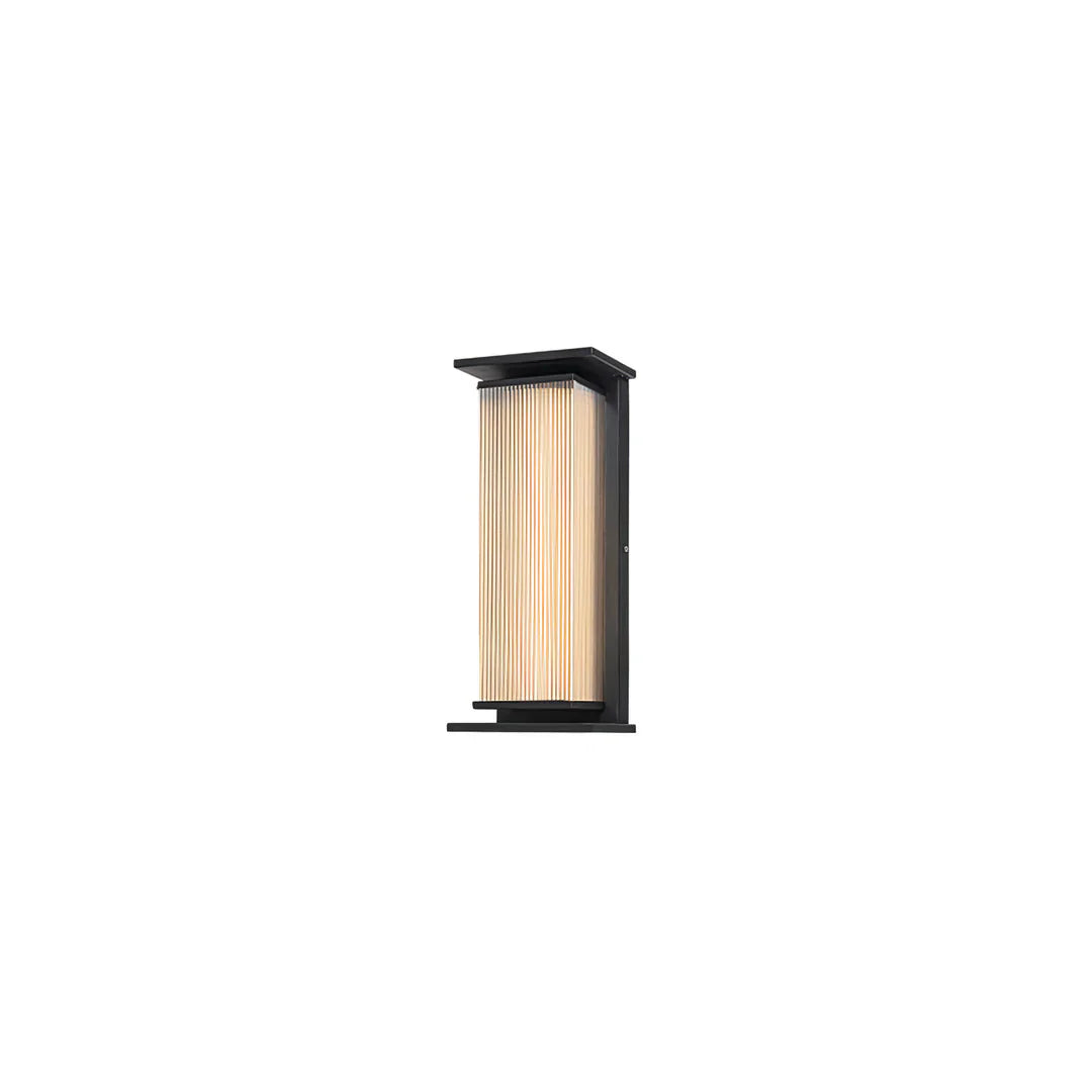Rectangular Box Acrylic Outdoor Wall Lamp