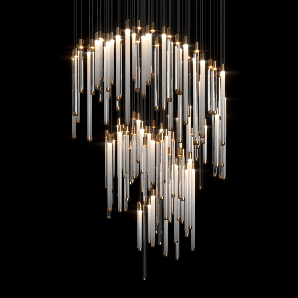 Raindrop Glass Chandelier