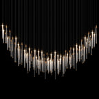 Raindrop Glass Chandelier