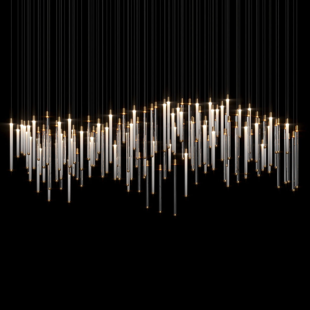 Raindrop Glass Chandelier