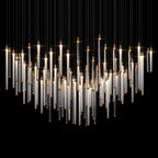 Raindrop Glass Chandelier