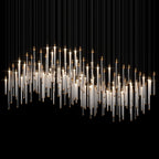 Raindrop Glass Chandelier