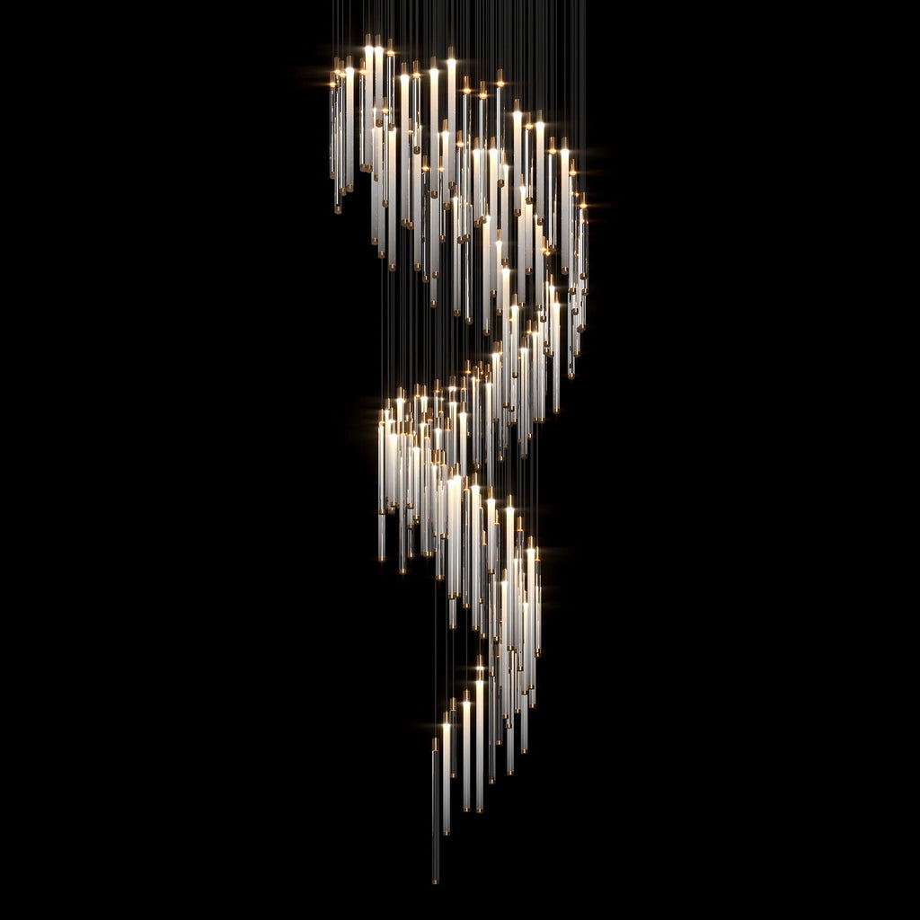 Raindrop Glass Chandelier