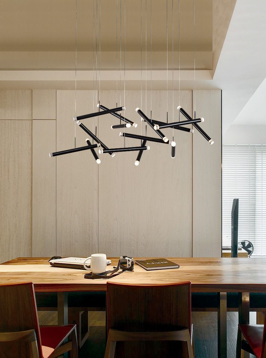 Modern Tube Pendant Light