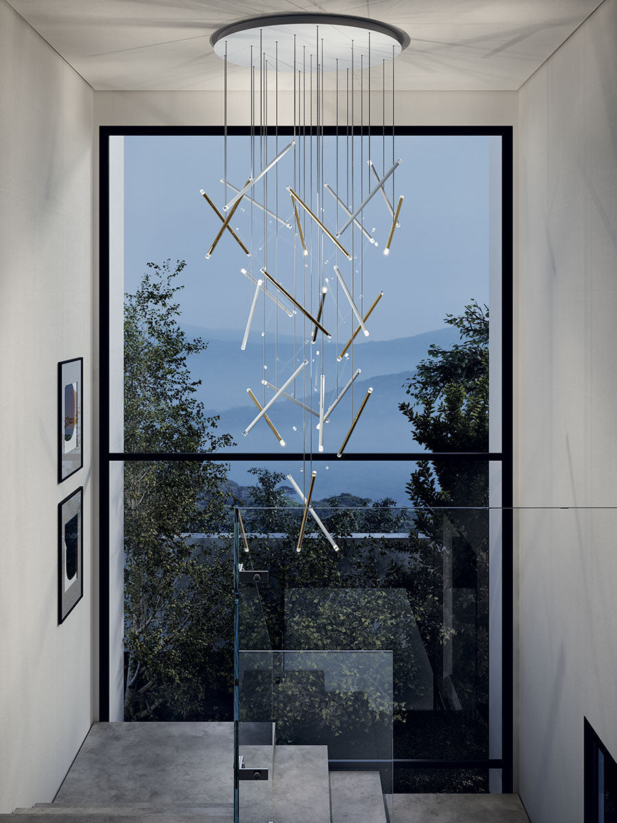 Modern Tube Pendant Light