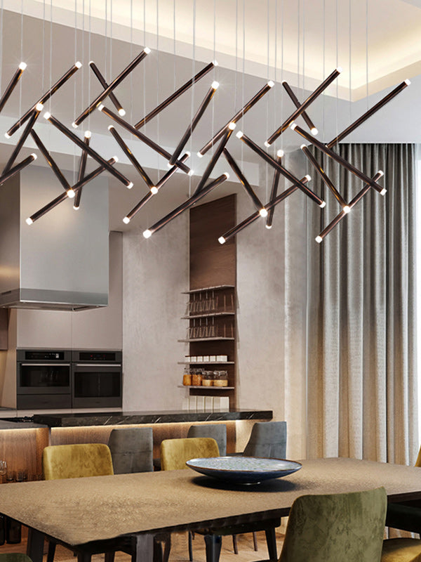Modern Tube Pendant Light