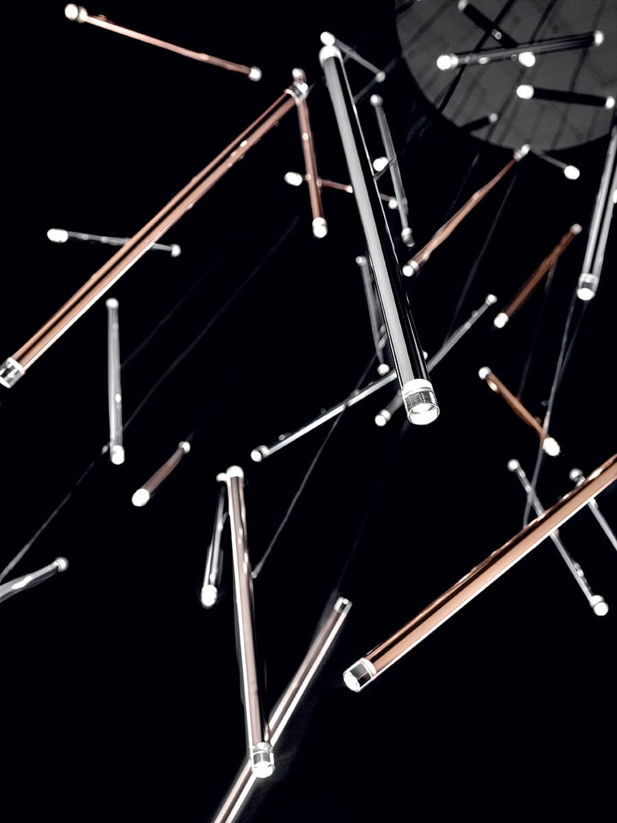 Modern Tube Pendant Light