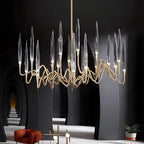 Modern Branch Chandelier & Floor Lamp