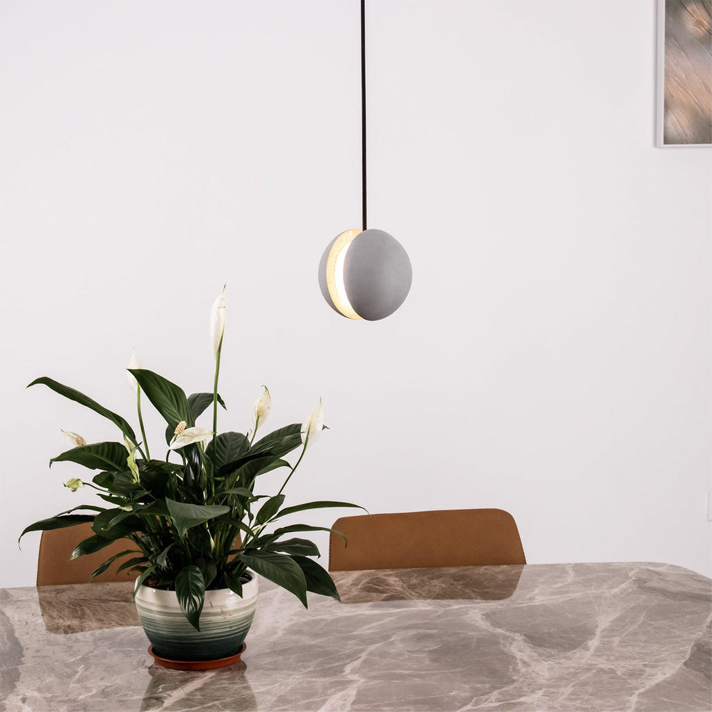 Moon Cement Pendant Lamp