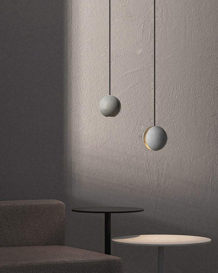 Moon Cement Pendant Lamp