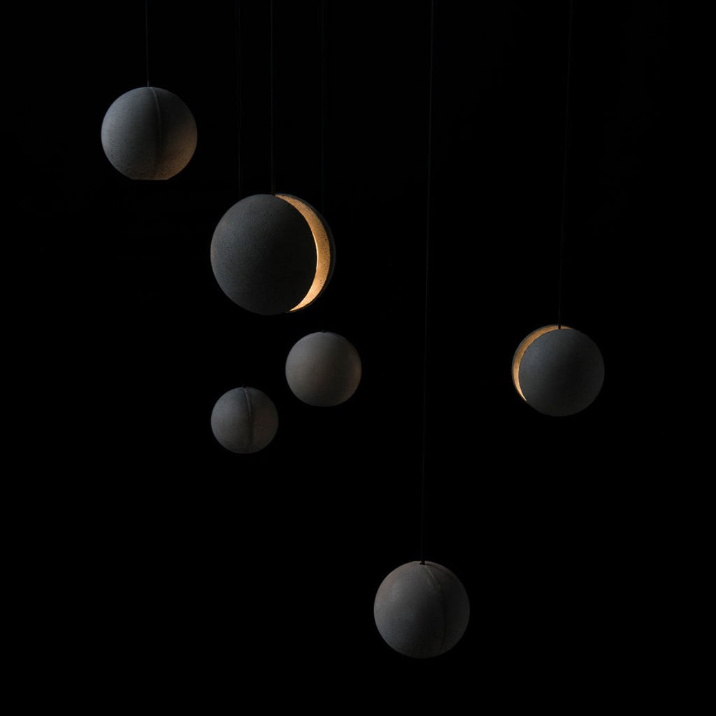 Moon Cement Pendant Lamp