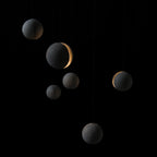 Moon Cement Pendant Lamp