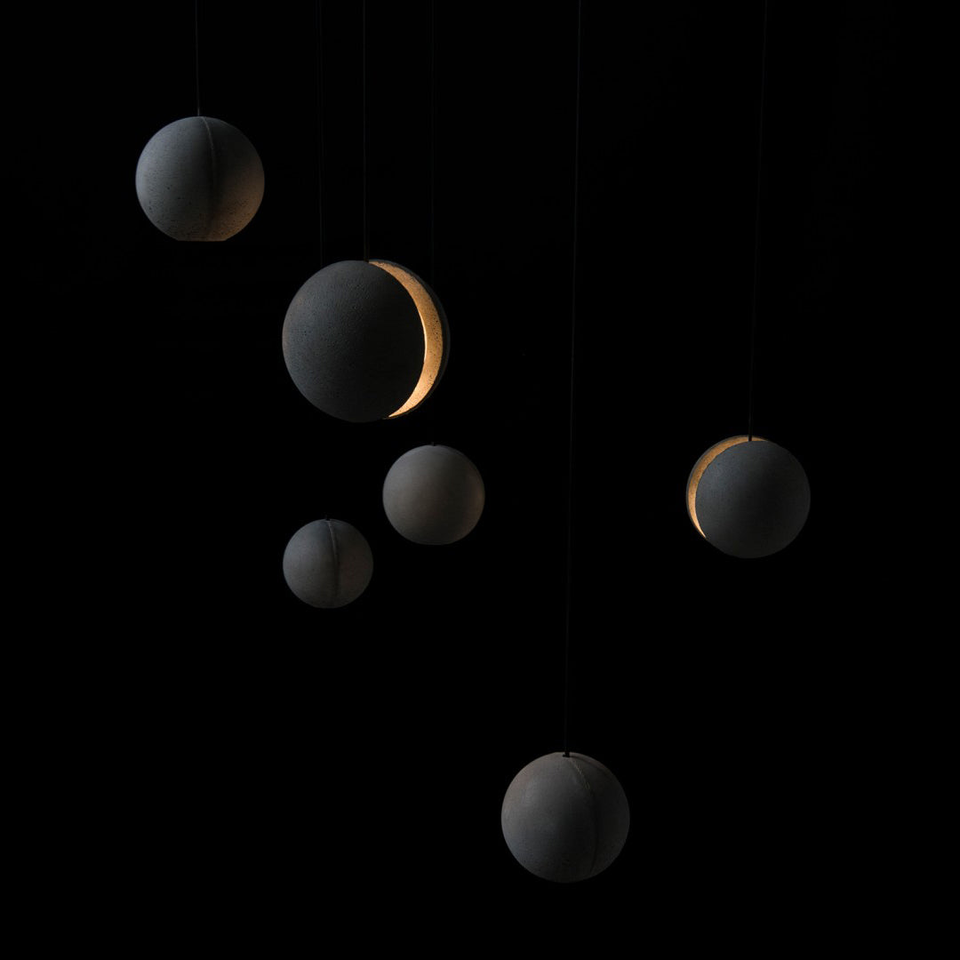 Moon Cement Pendant Lamp