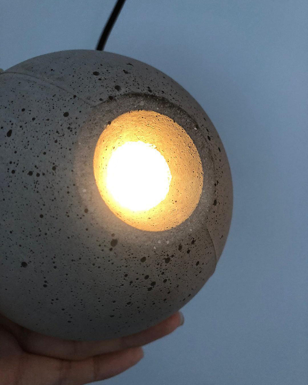 Moon Cement Pendant Lamp