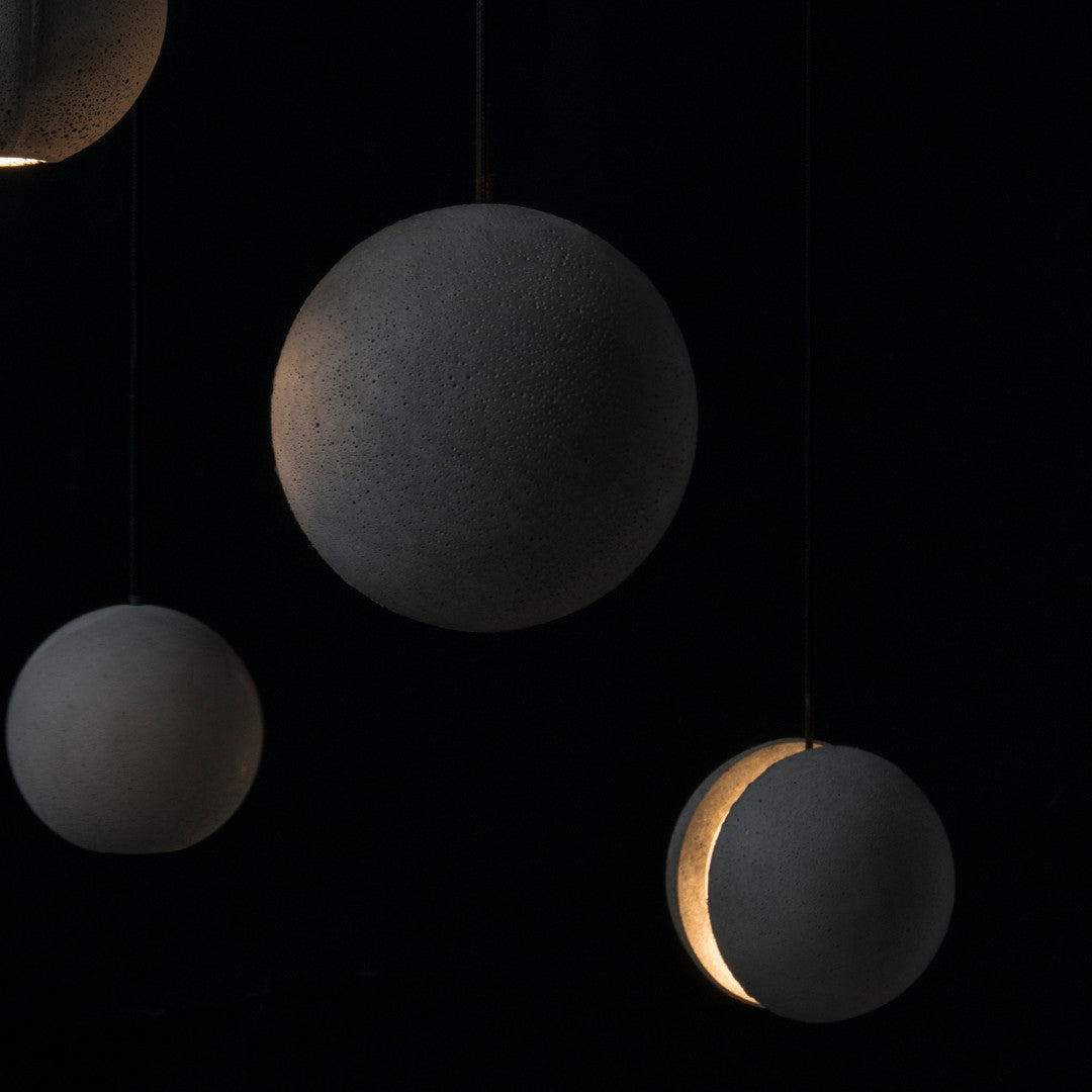 Moon Cement Pendant Lamp