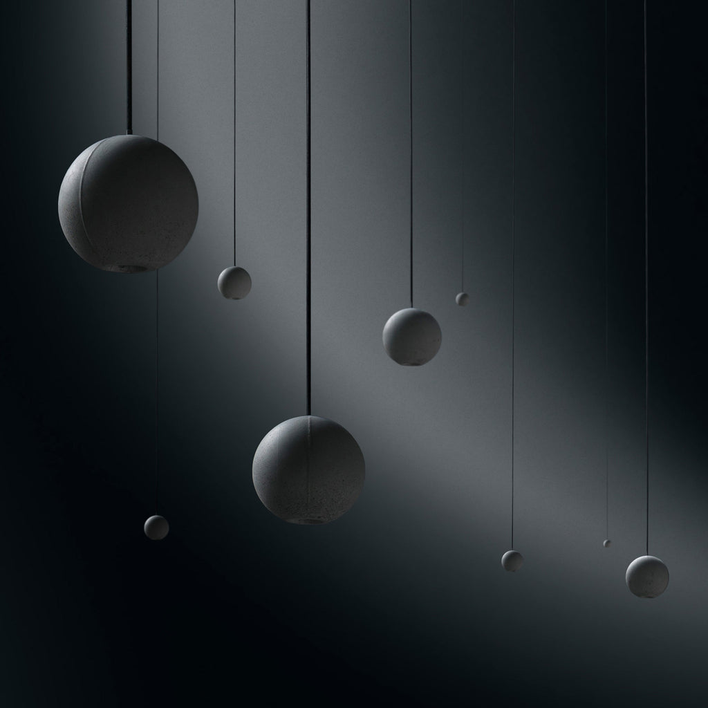 Moon Cement Pendant Lamp