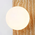Moon Travertine Wall Light
