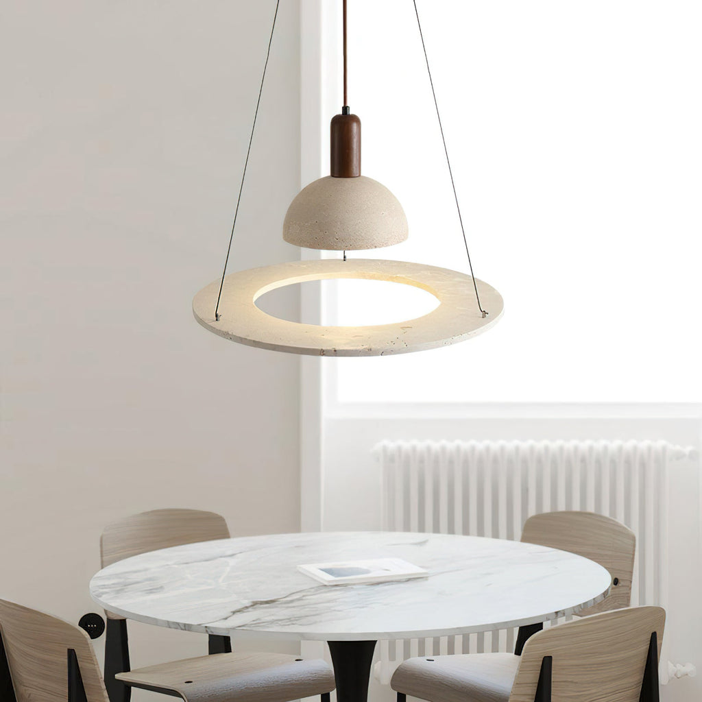 Moshi Travertine Pendant Light