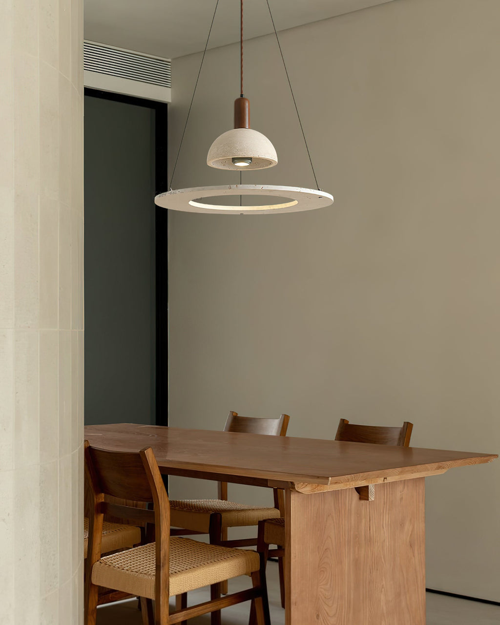Moshi Travertine Pendant Light