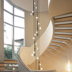 Multi Arm Opal Shade Chandelier