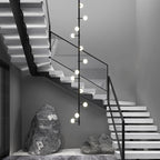 Multi Arm Opal Shade Chandelier