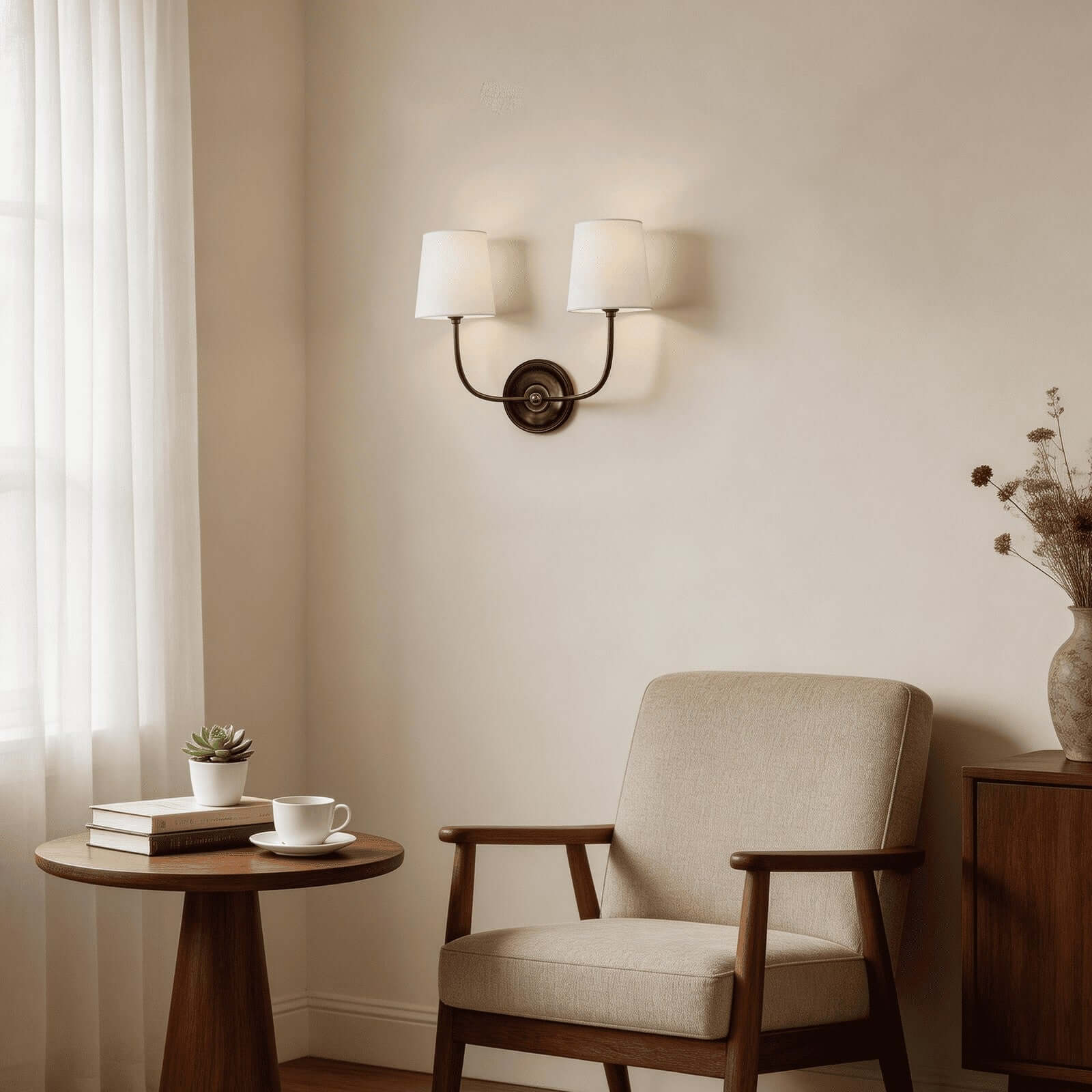 Multi Wall Sconce – 1, 2 & 3-Light Adjustable Indoor Wall Light