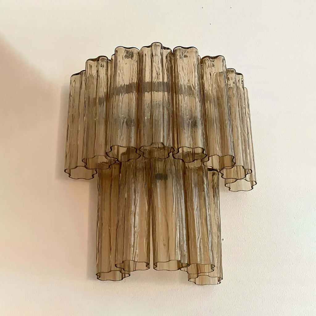Murano Tubes Sconce 17"