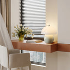 Mushroom Ceramic Built-in Battery Table Lamp