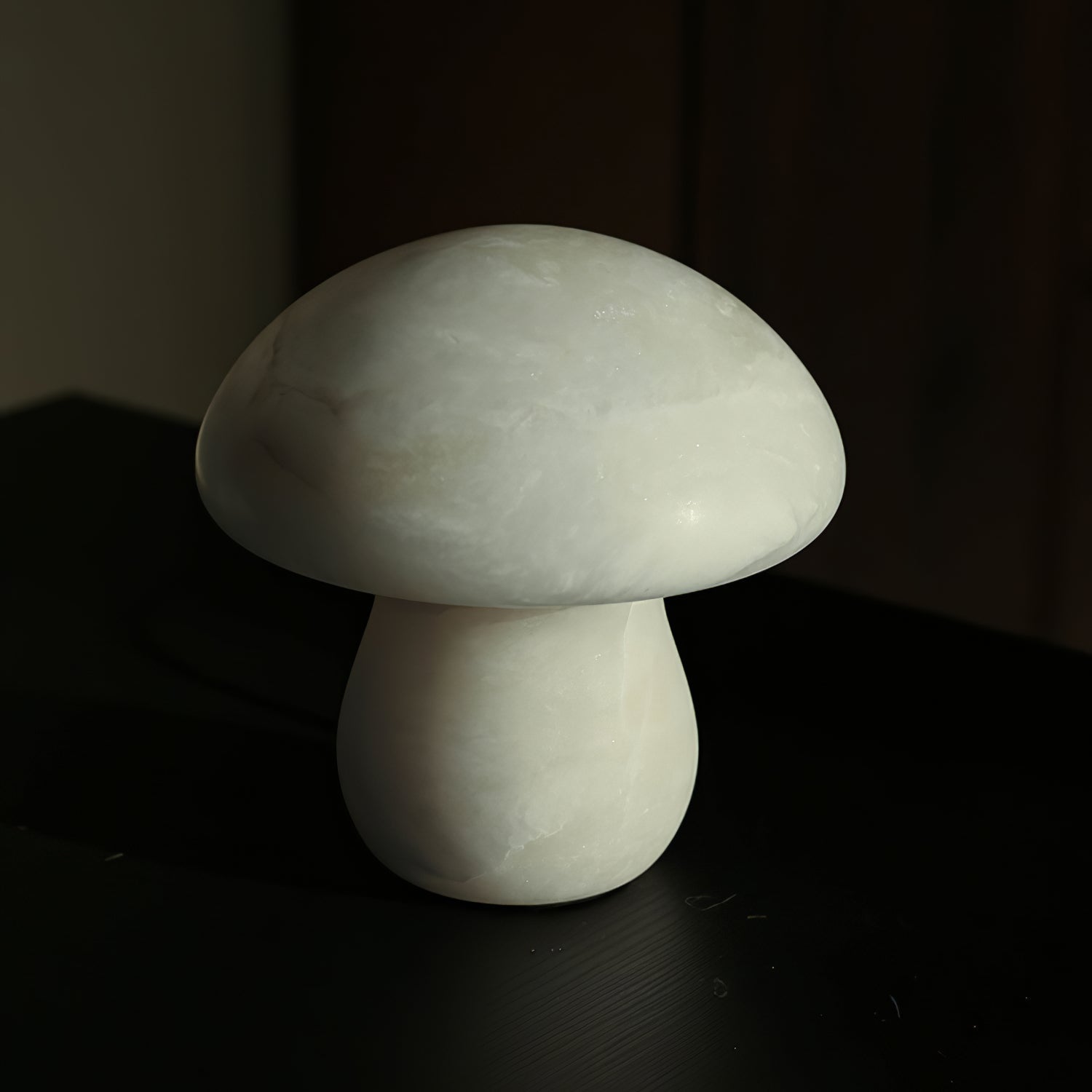 Mushroom Alabaster Table Lamp