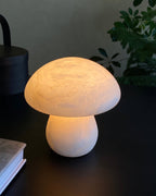 Mushroom Alabaster Table Lamp