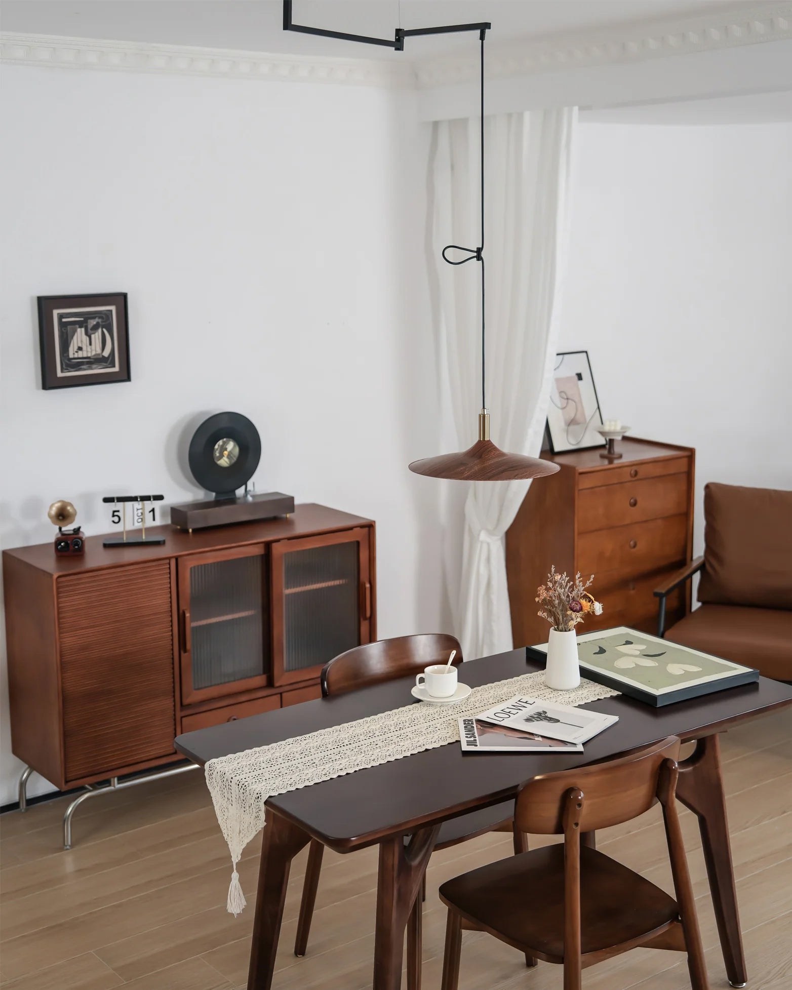 Nano Swing Arm Pendant Light