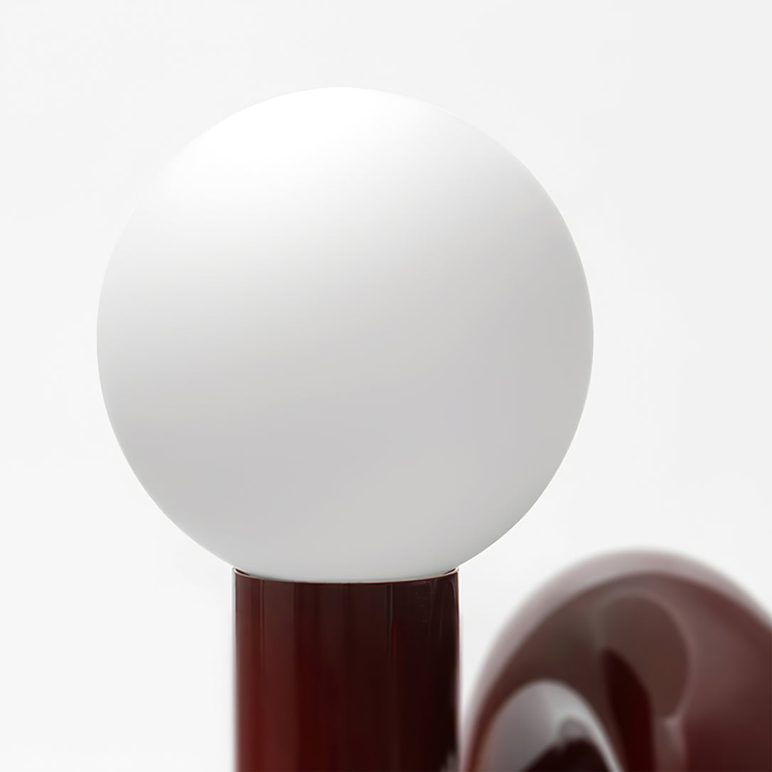 Spiral Glass Table Lamp