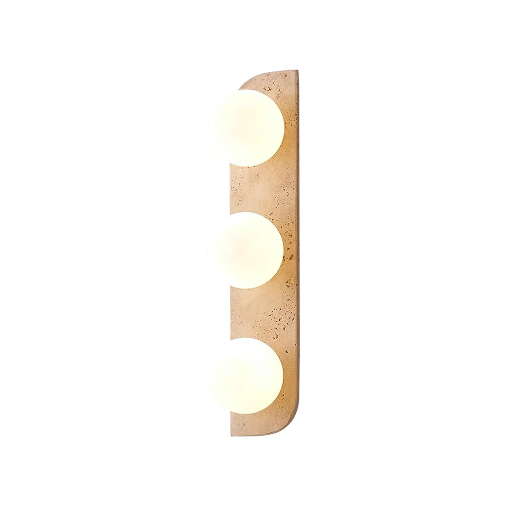 Neptune Travertine Wall Lamp