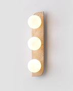 Neptune Travertine Wall Lamp