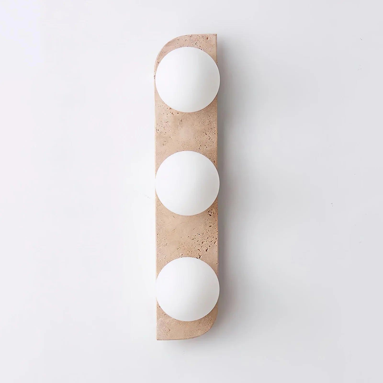 Neptune Travertine Wall Lamp