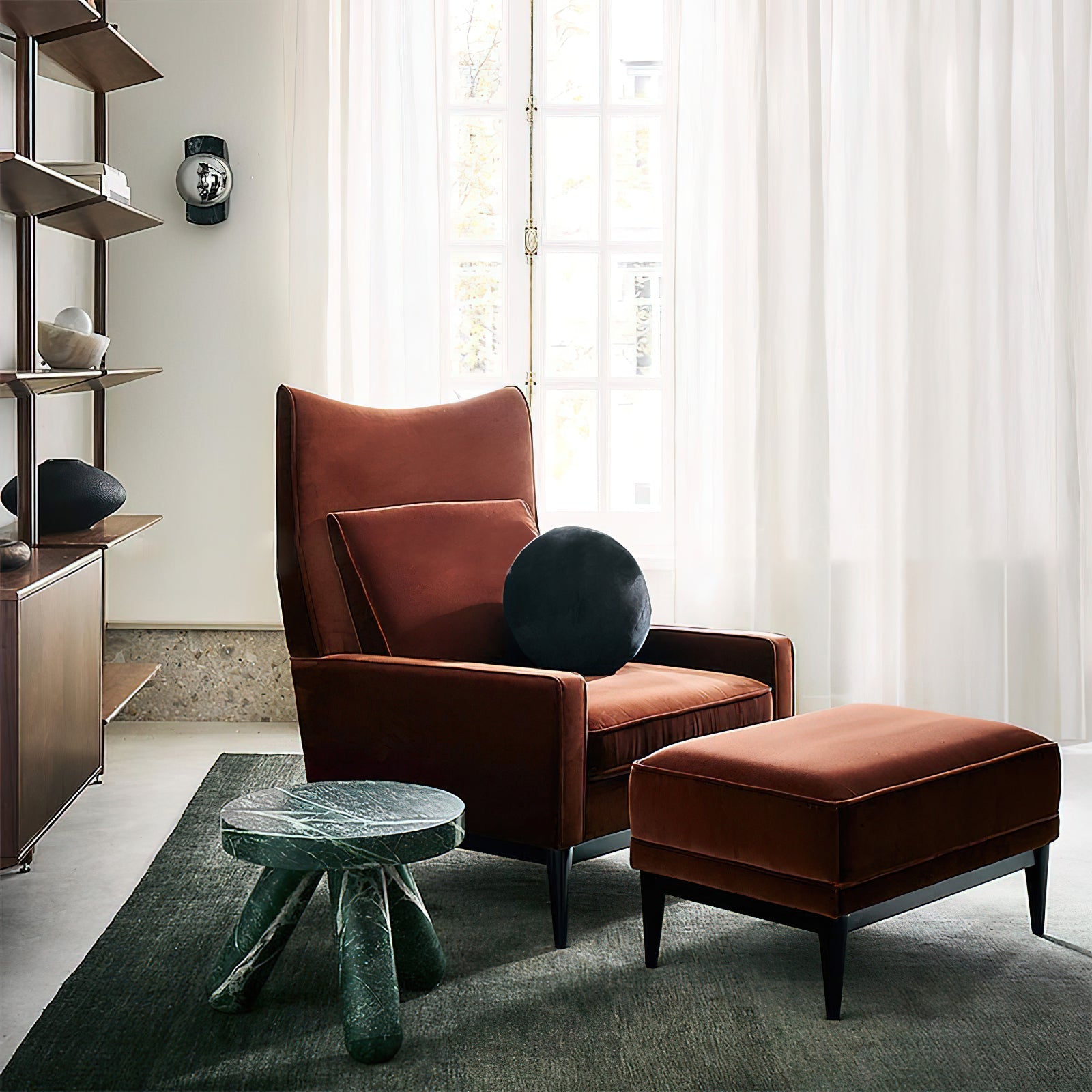 Neptune Marble Wall Lamp