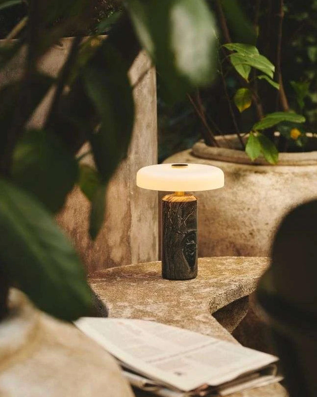 Nico Marble Portable Table Lamp