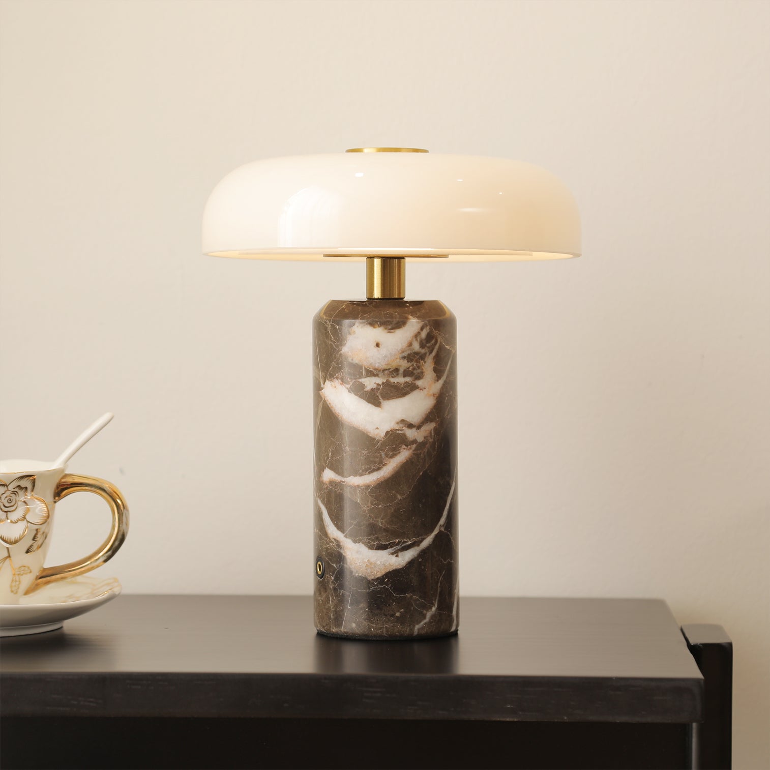 Nico Marble Portable Table Lamp