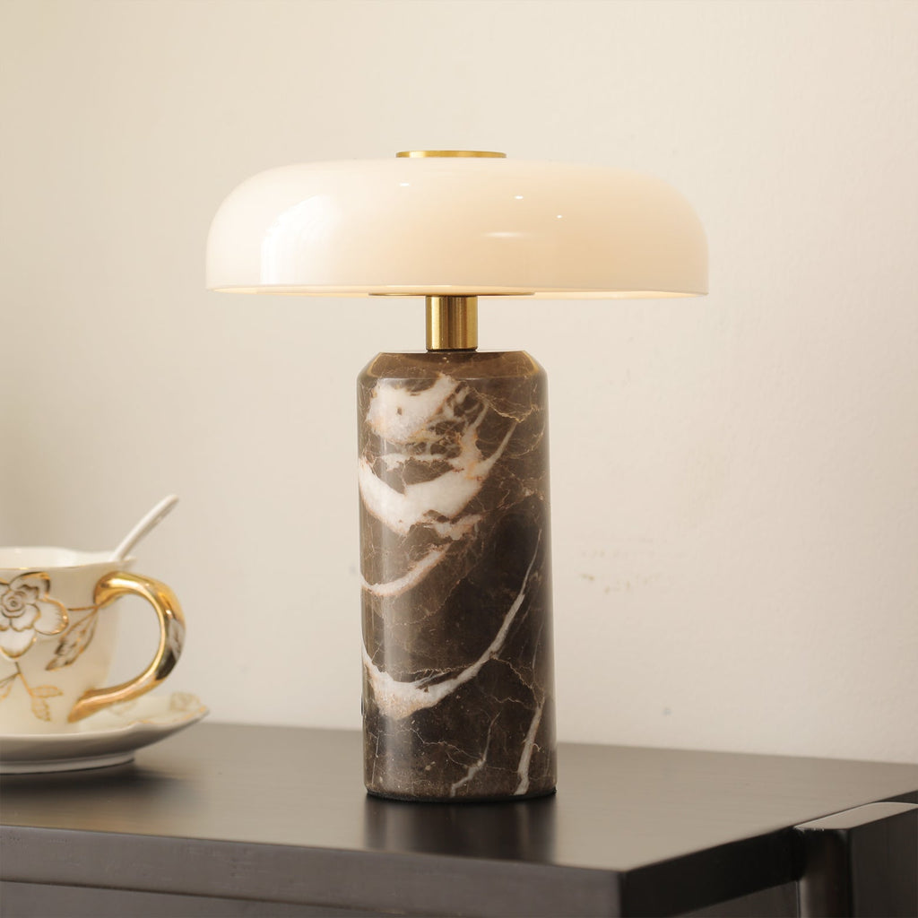 Nico Marble Portable Table Lamp