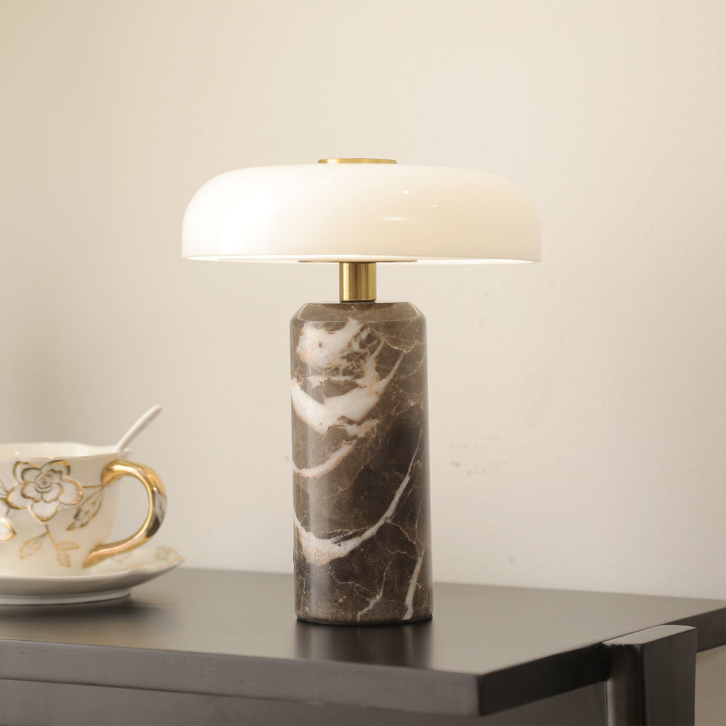 Nico Marble Portable Table Lamp