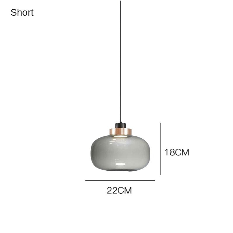 Chris LED Pendant Lighting Glass