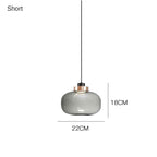 Chris LED Pendant Lighting Glass