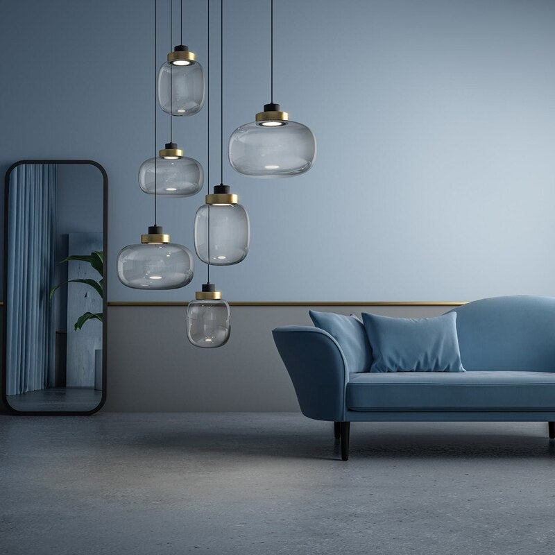 Chris LED Pendant Lighting Glass