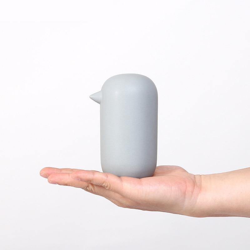 Abstract Ceramic Bird Figurine